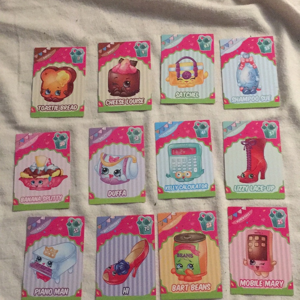 shopkin cards